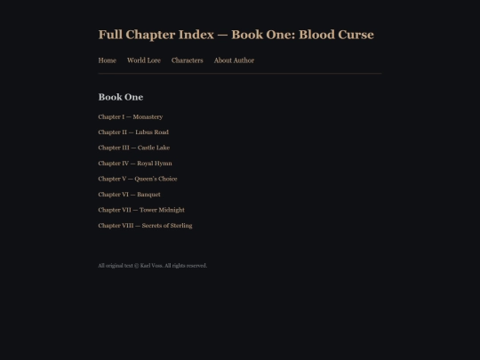 chapters screenshot