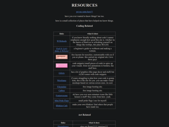 resources screenshot