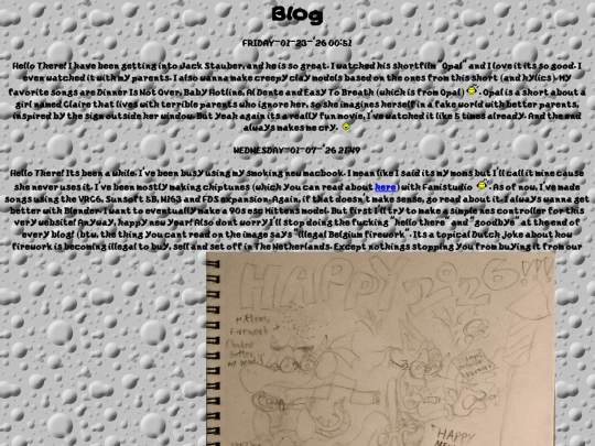 blog screenshot