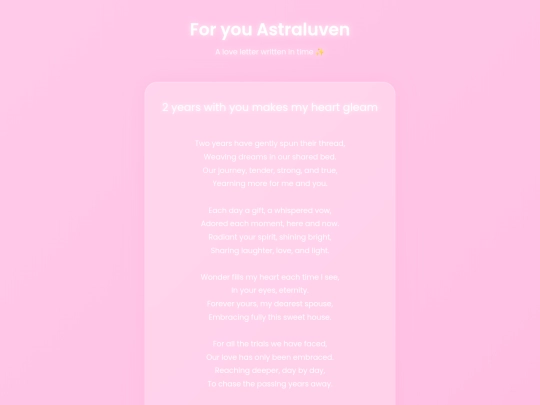 2yearswithyou screenshot