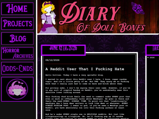 blog screenshot
