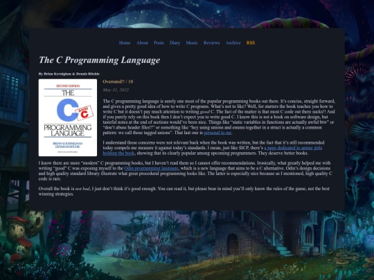 reviews/the-c-programming-language screenshot