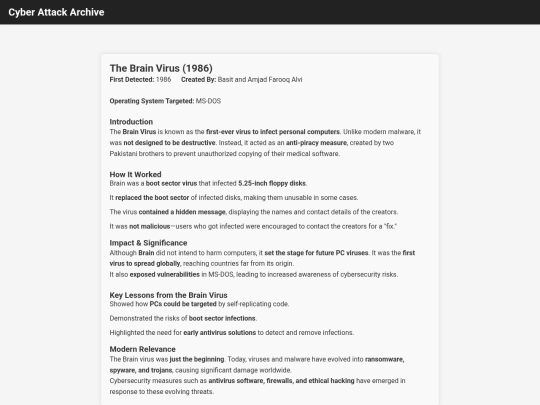 thebrainvirus screenshot