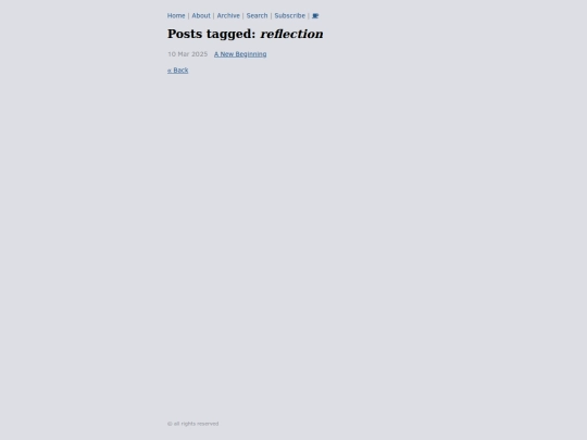 tag/reflection screenshot