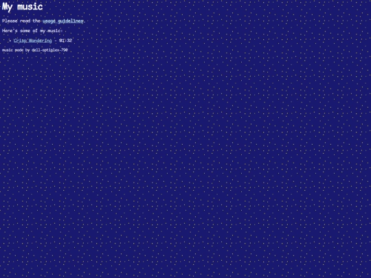 music screenshot