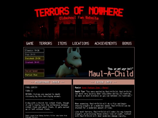 terrors/maul-a-child screenshot