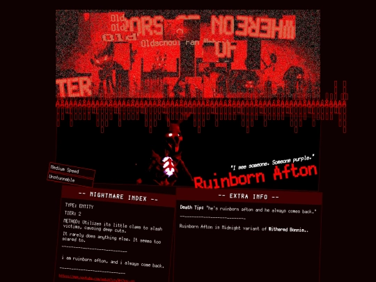 terrors/ruinborn_afton screenshot