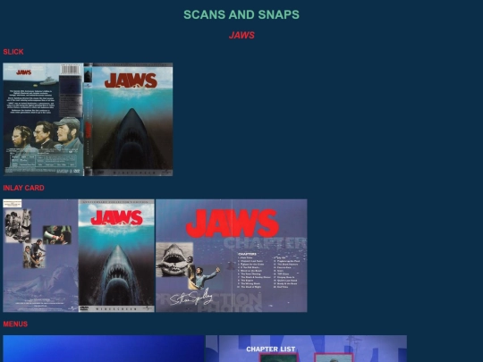 DVDs-Jaws screenshot
