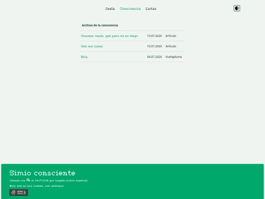 consciencia screenshot