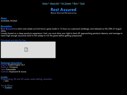 my_games/rest_assured screenshot
