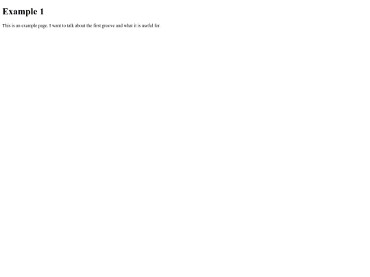 GrooveEmbedSingle screenshot