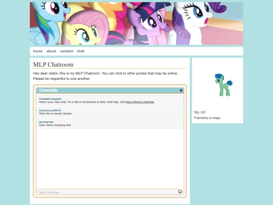 chat screenshot