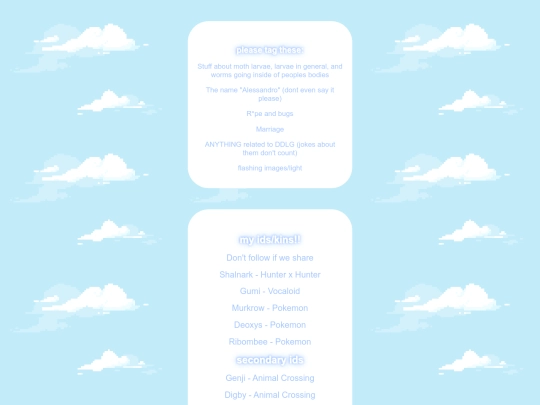 links screenshot