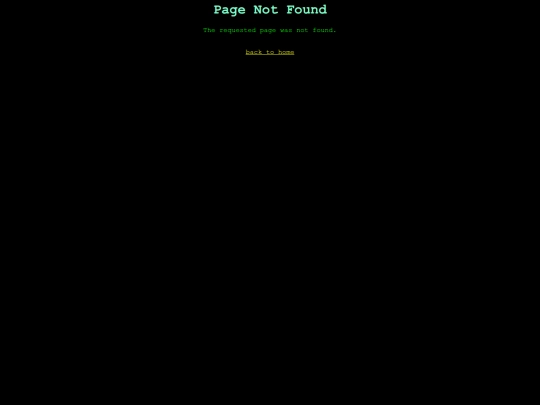 not_found screenshot
