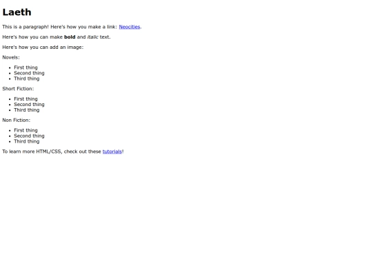 index screenshot