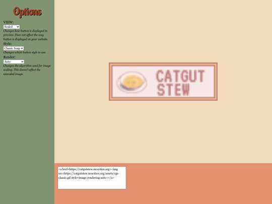 sitebutton screenshot