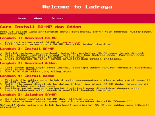 tutor/installsampdanaddon screenshot