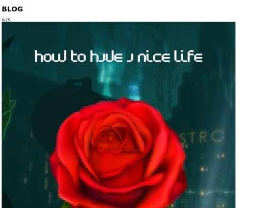 blog screenshot