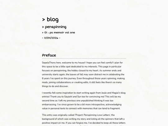 psblog/ps00-memoir screenshot