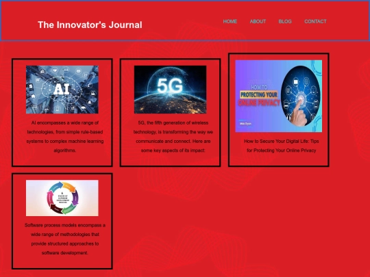 blogpage screenshot