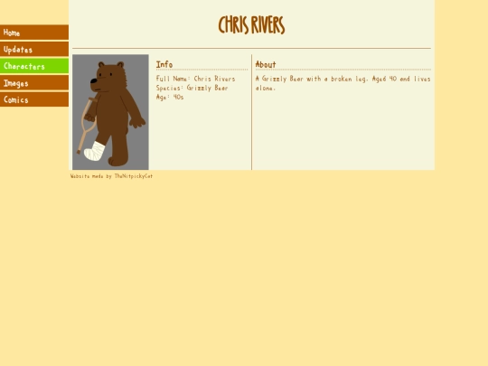 characters/chris screenshot