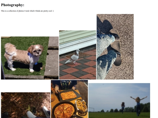 Photography screenshot