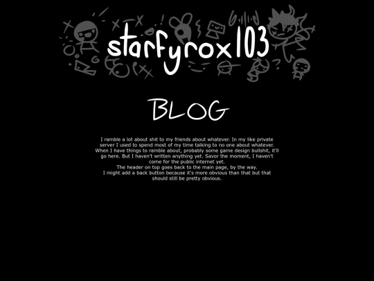 blog screenshot
