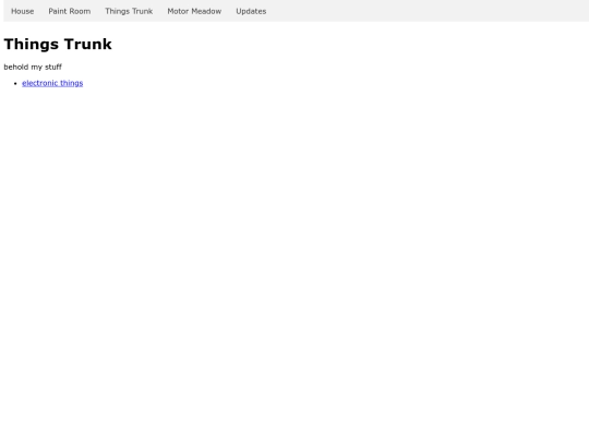 trunk screenshot