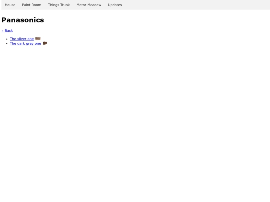 trunk/panasonicindex screenshot