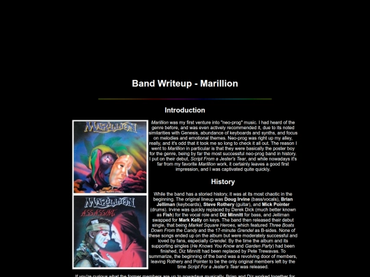 writeupmarillion screenshot