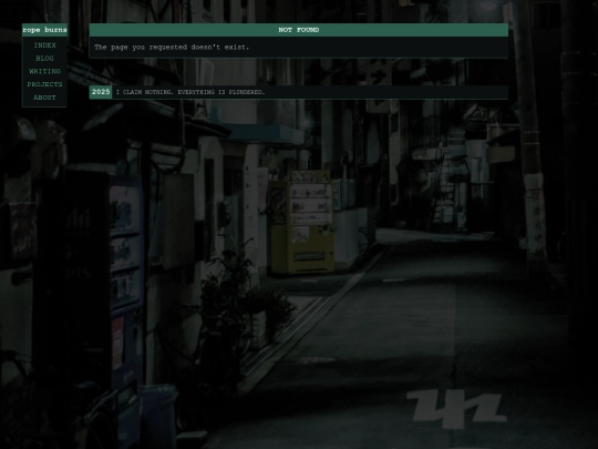 not_found screenshot