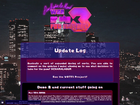 updatelog screenshot