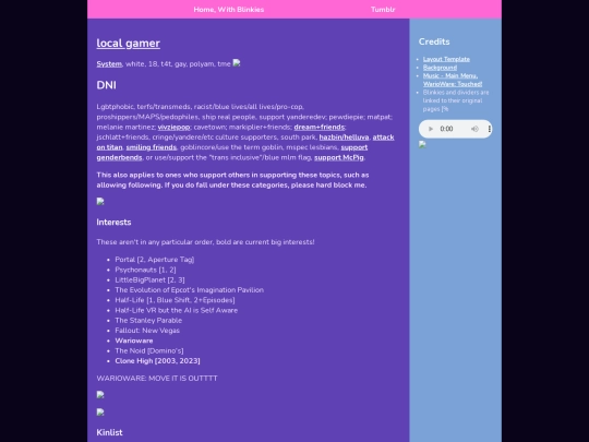 aboutnoblinkies screenshot