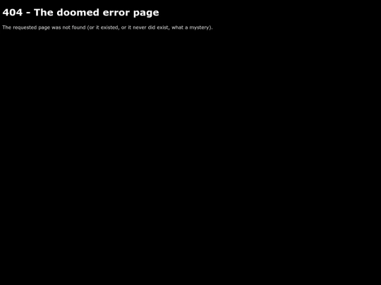 not_found screenshot