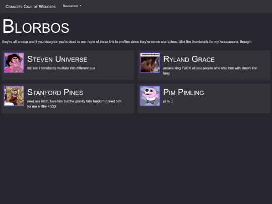 folders/blorbos screenshot