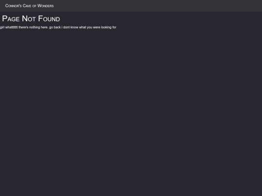 not_found screenshot
