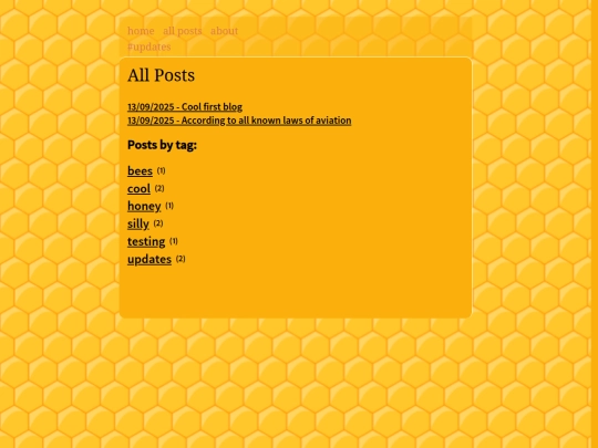 info/all_posts screenshot