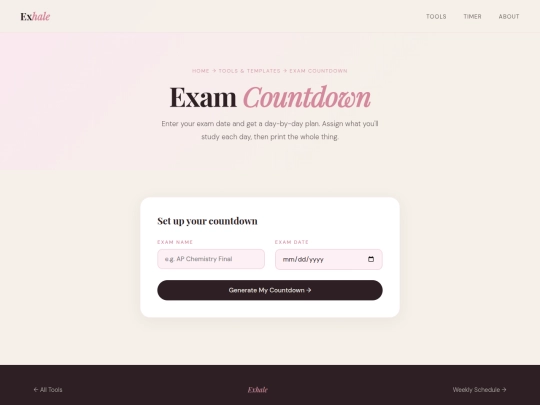 countdown screenshot