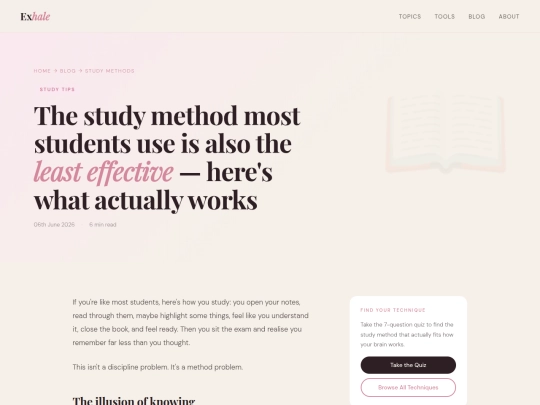 study-methods-truth screenshot