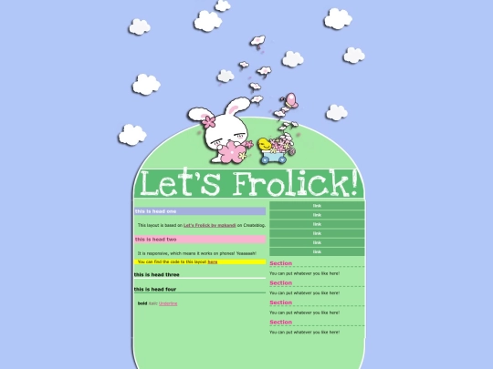 layout screenshot