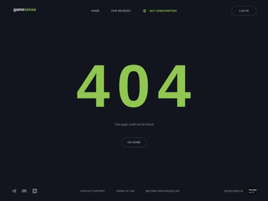 not_found screenshot