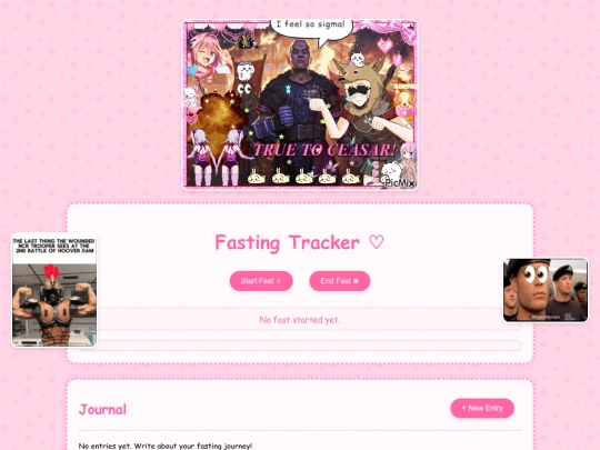 fasting tracker screenshot
