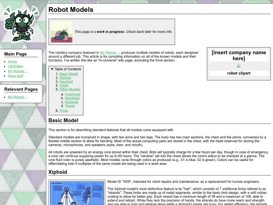 oc-pedia/MyRobots-models screenshot