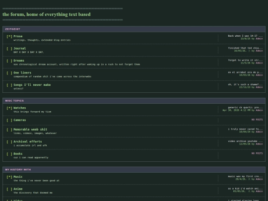 forum/forumpanel screenshot