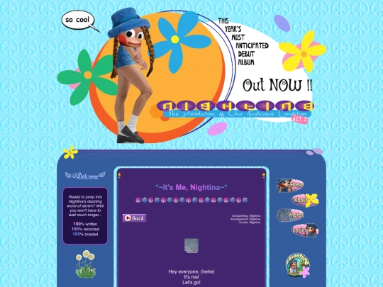 lyrics/its-me-nightina screenshot
