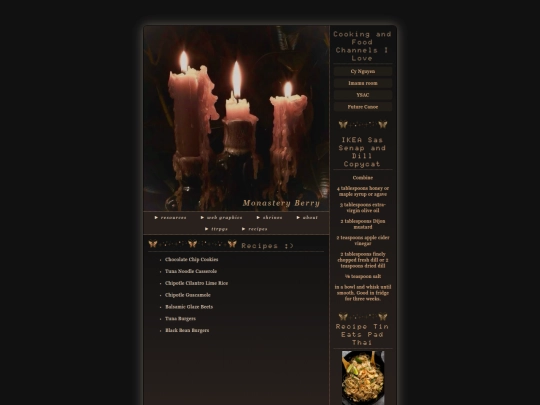recipes screenshot