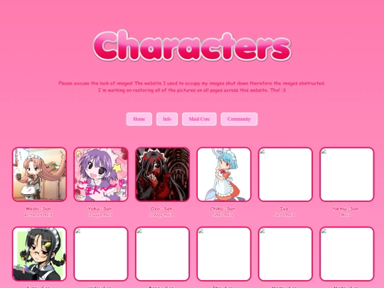 characters screenshot