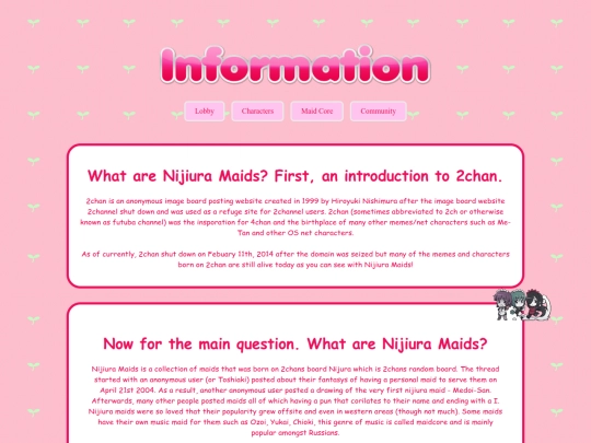 info screenshot