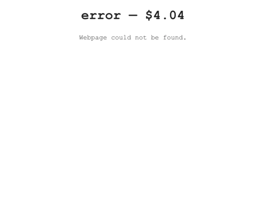 not_found screenshot