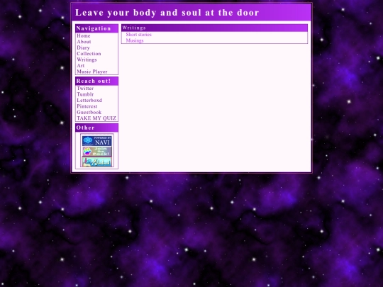 writing screenshot